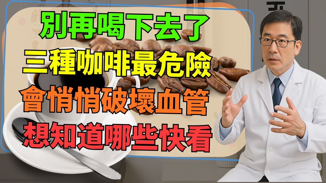 醫師急警告：這3種咖啡每天喝＝在傷心臟！