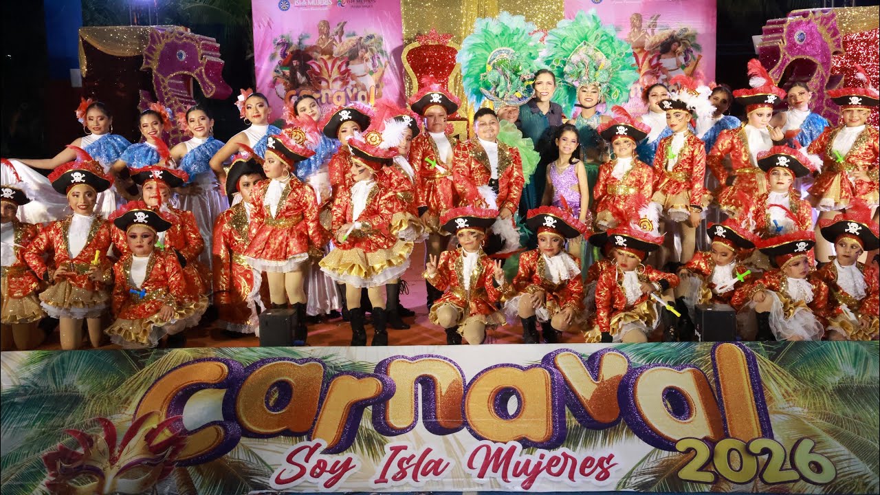 Gala de Coronación Infantil del Carnaval de Isla Mujeres 2026 