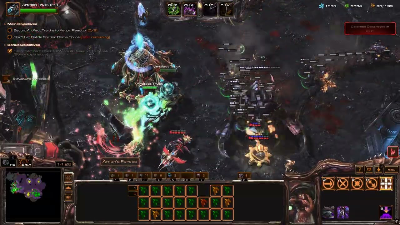 Starcraft 2 - Coop - Cradle of Death - Brutal - Stukov - #1