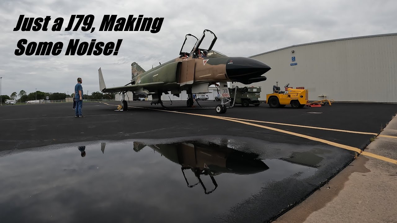 The Sweet Sound of a J79! | F-4 Phantom