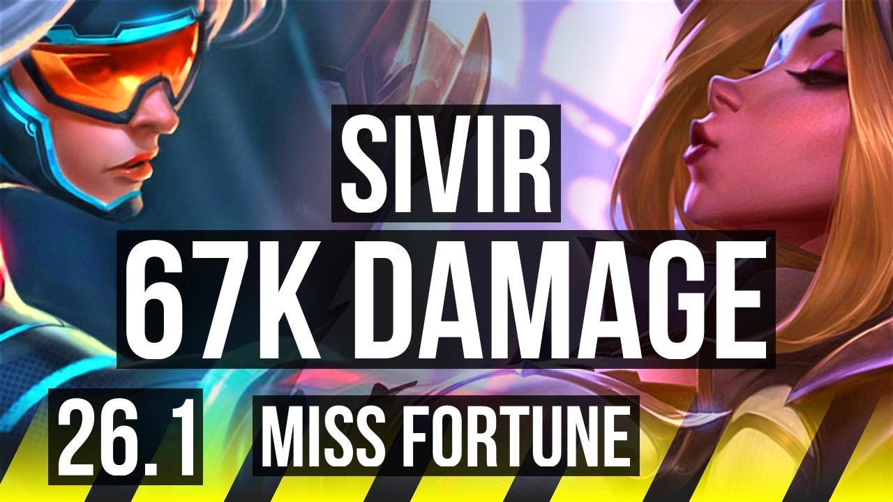 SIVIR & Braum vs MISS FORTUNE & Nautilus (ADC) | 67K damage | EUW Grandmaster | 26.1