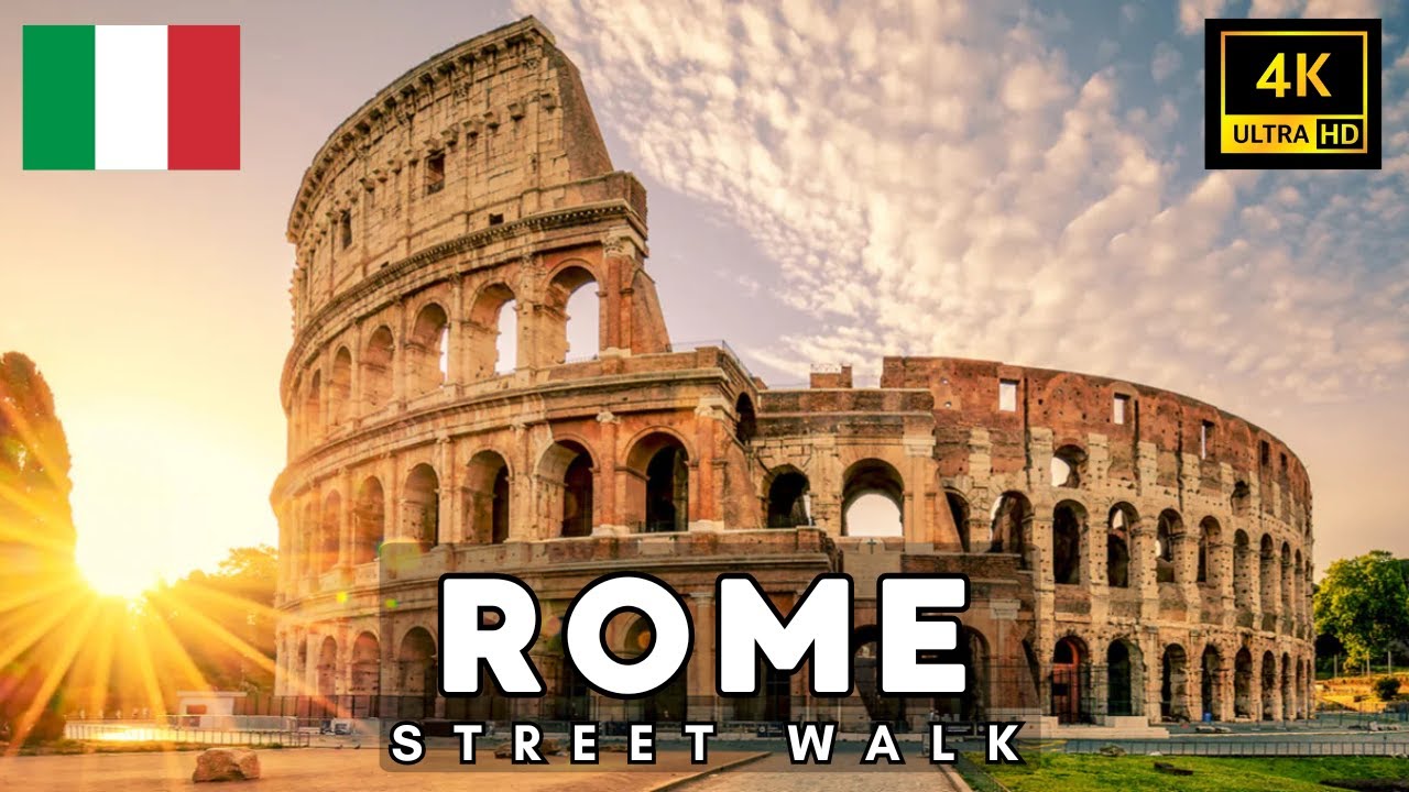 Streets of Rome 🇮🇹 | Pantheon, Trevi Fountain, Colosseum & More