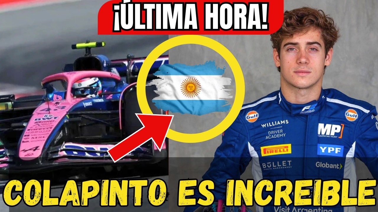 ¡ESCÁNDALO EN ALPINE: LA CONFESIÓN SOBRE COLAPINTO QUE SACUDE EL PADDOCK!