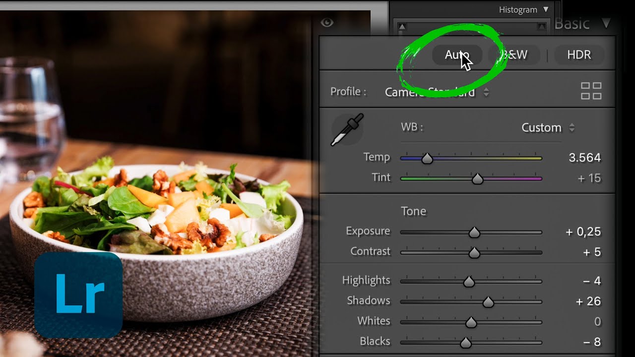 Kaj pa Lightroom auto edit?!