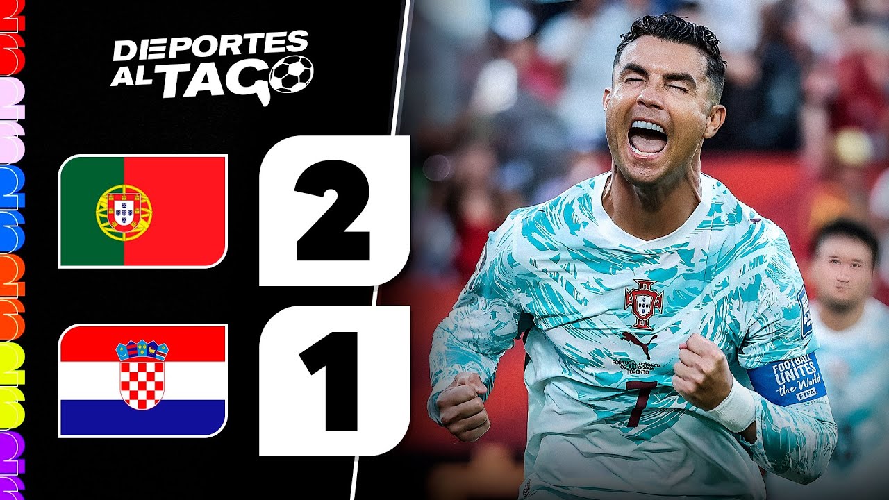 ✅ En un FINAL POL&Eacute;MICO, PORTUGAL le GAN&Oacute; 2-1 a CROACIA y jugar&aacute; contra ESPA&Ntilde;A los OCTAVOS DE FINAL