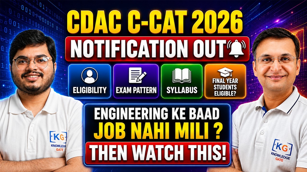 CDAC C-CAT 2026 August Batch | Exam Date, Form, Pattern & Preparation Roadmap