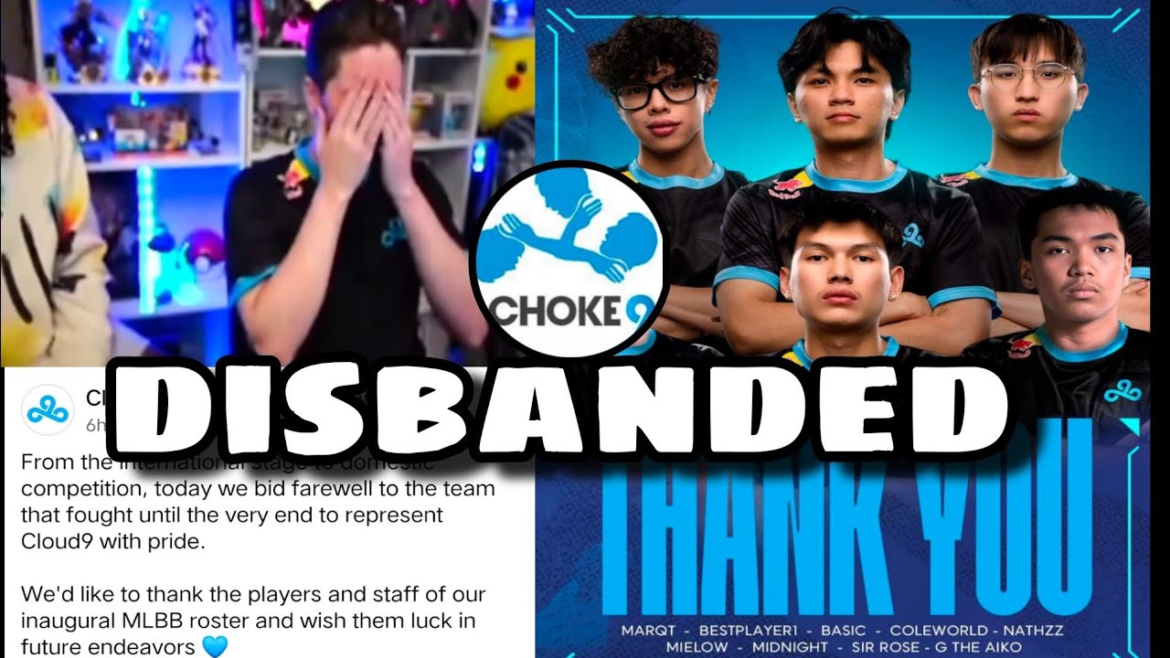 NO ONE MORE,NO SPONSOR,NO CLOUD 9.😳  MOST FUNNY DISBANDED🤣