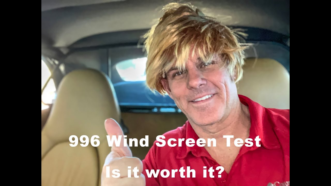 Porsche 996 Cab Wind Screen, Is it worth the cost?  And a quick how to install...