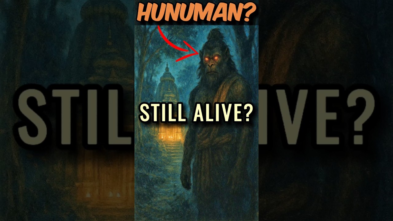 Хануман Джи ещё жив? #шорты #хануман
