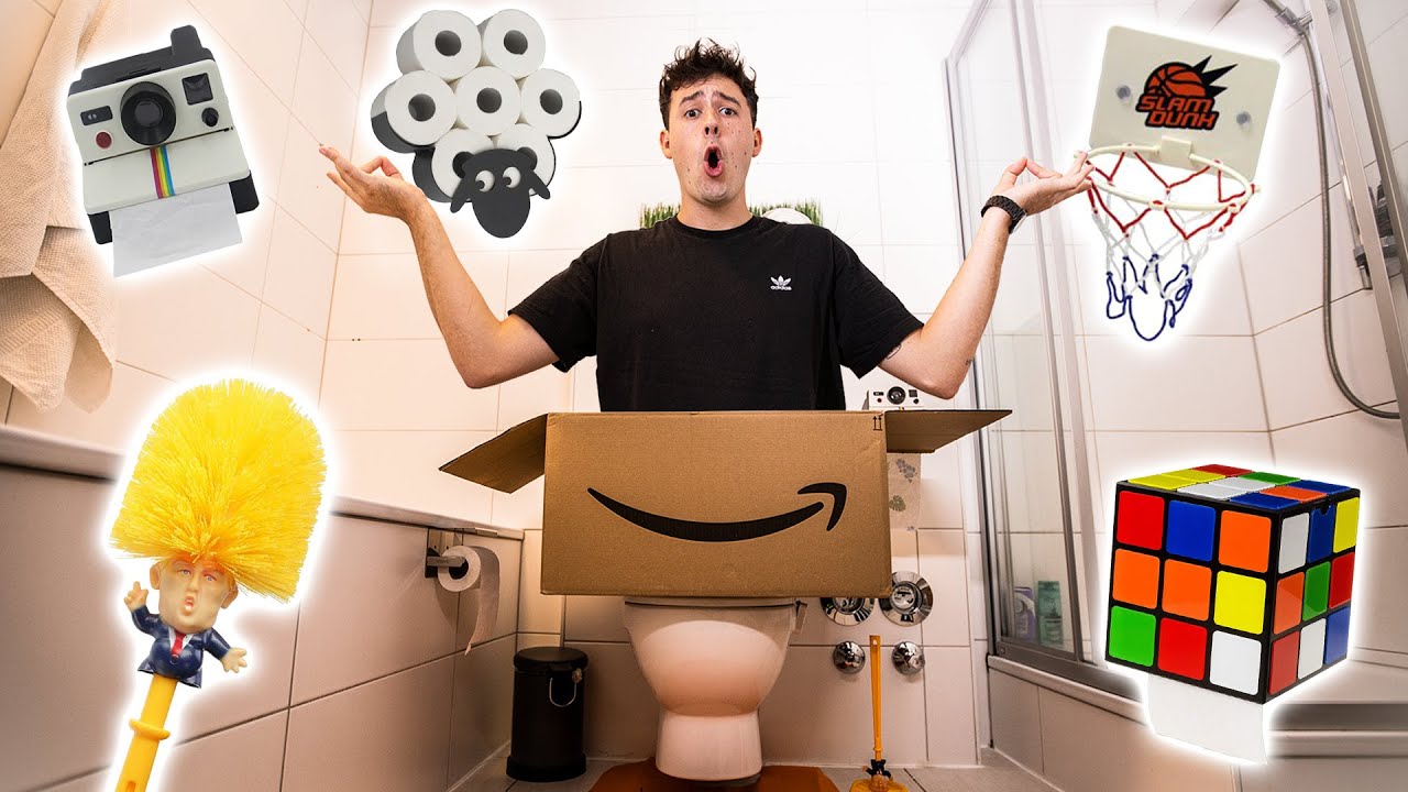 CrispyRob testet die VERRÜCKTESTEN BADEZIMMER-PRODUKTE! 🚽