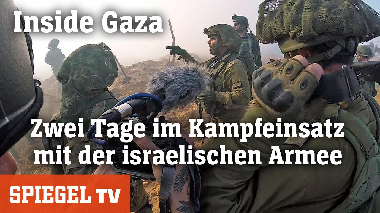 Inside Gaza: Zwei Tage im Kampfeinsatz mit der israelischen Armee | SPIEGEL TV