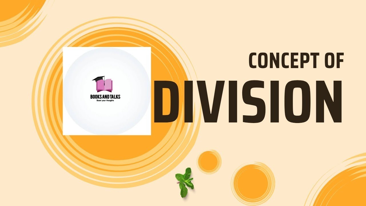 Concept of Division 