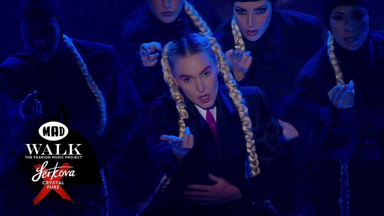 Tamta for Sotiris Georgiou - Hold On | MadWalk 2020 by Serkova Crystal Pure