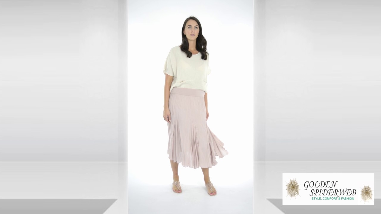 Cotton Swing Skirt (Pink)