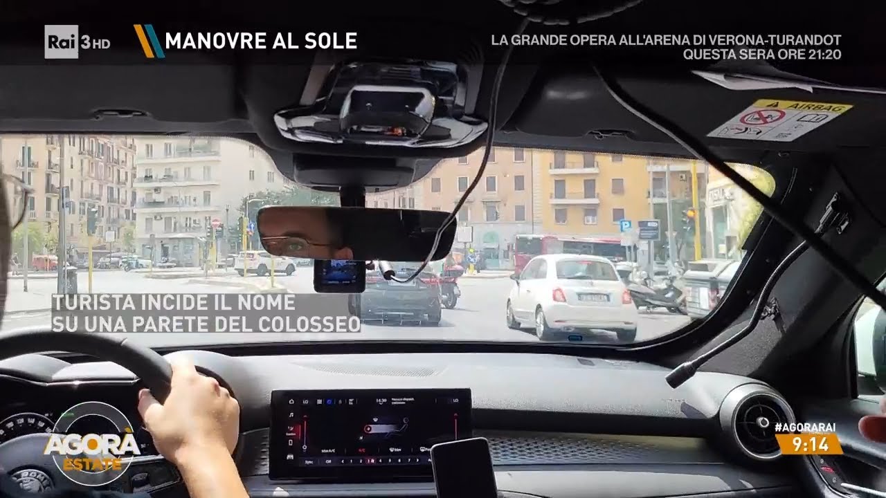 48 ore a bordo di una volante della polizia - Agorà Estate 19/08/2024