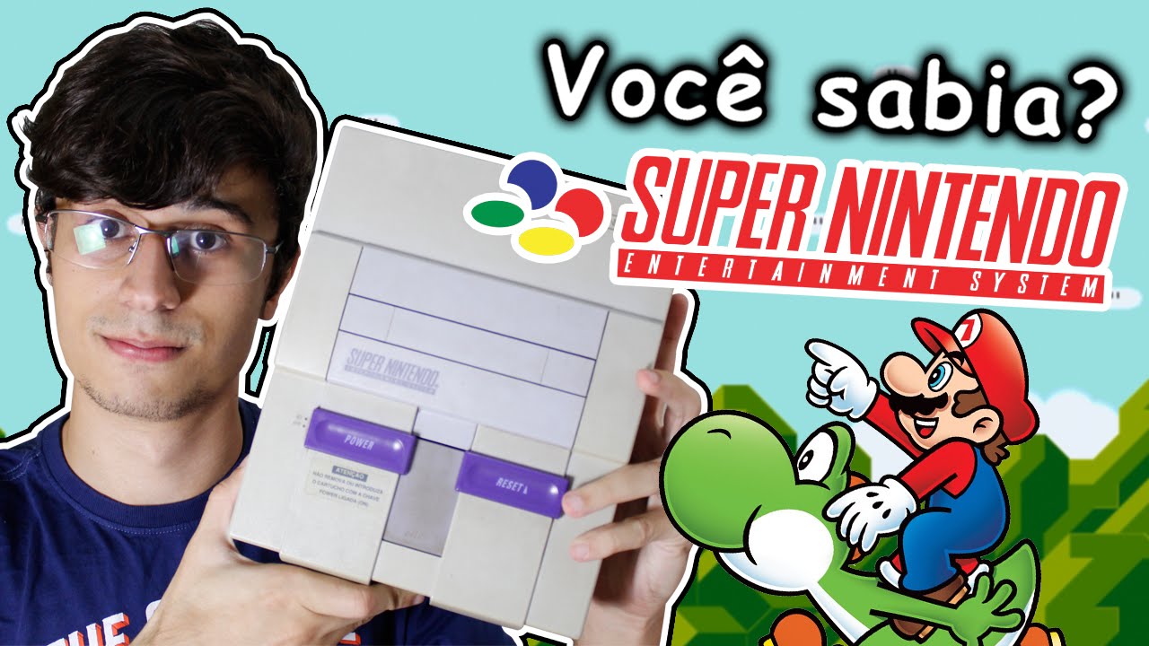 SUPER NINTENDO - Você Sabia?