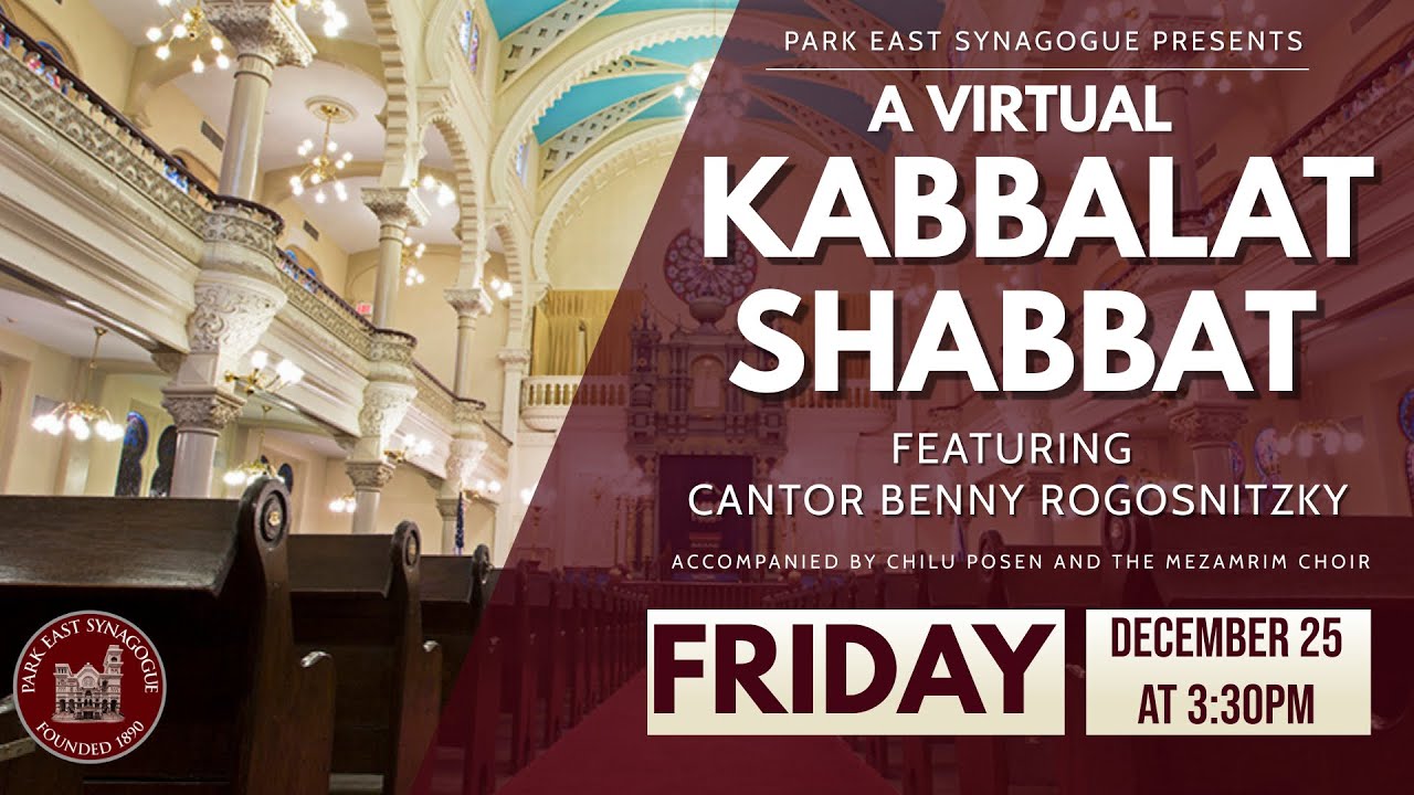 Kabbalat Shabbat | Park East Synagogue