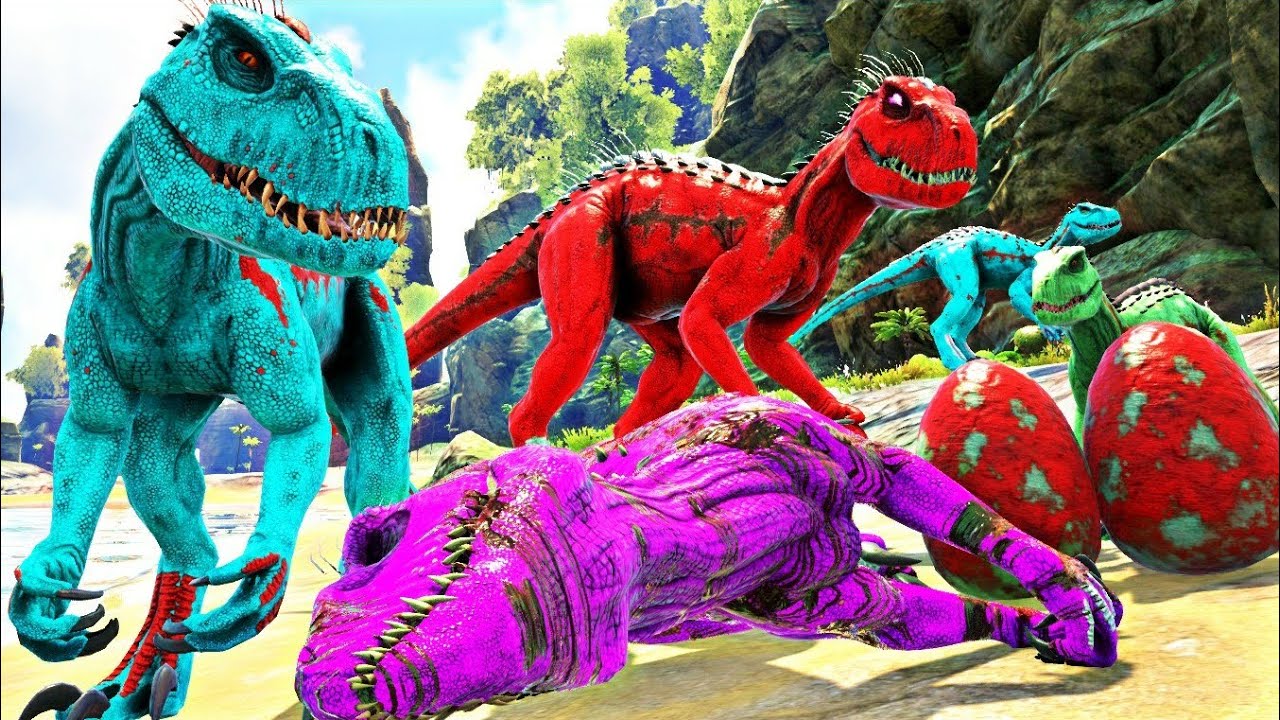 MINHA MUIÉ INDORAPTOR ME TROCOU POR UM DINOSSAURO ALPHA! ARK SURVIVAL EVOLVED PT/BR
