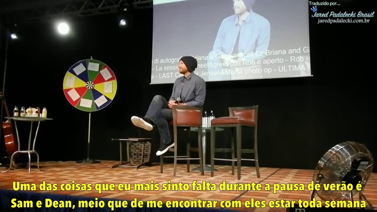 Jared - Sentir falta do Sam e o que mais admira em Dean (Legendado)