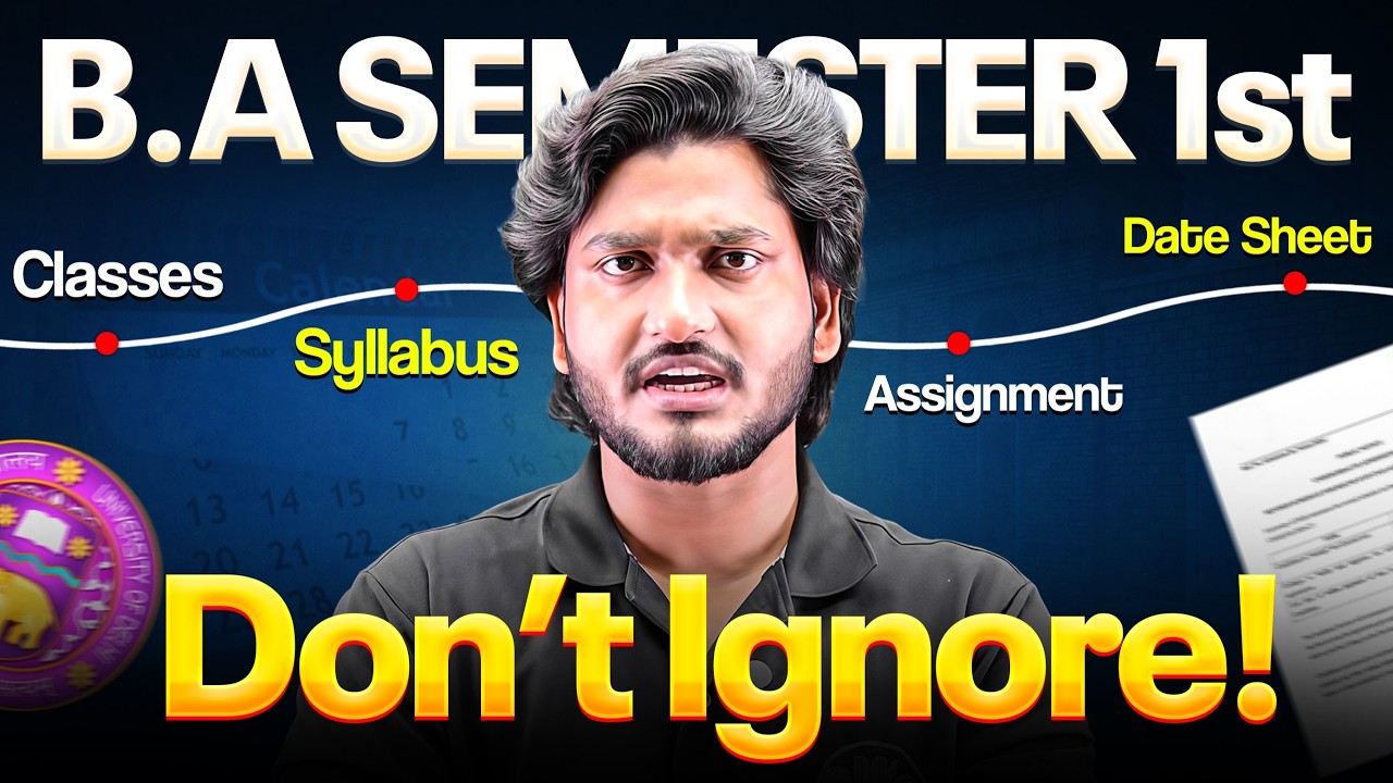 DU SOL 2026 Exam Date Sheet, Syllabus, Assignment & Important Questions