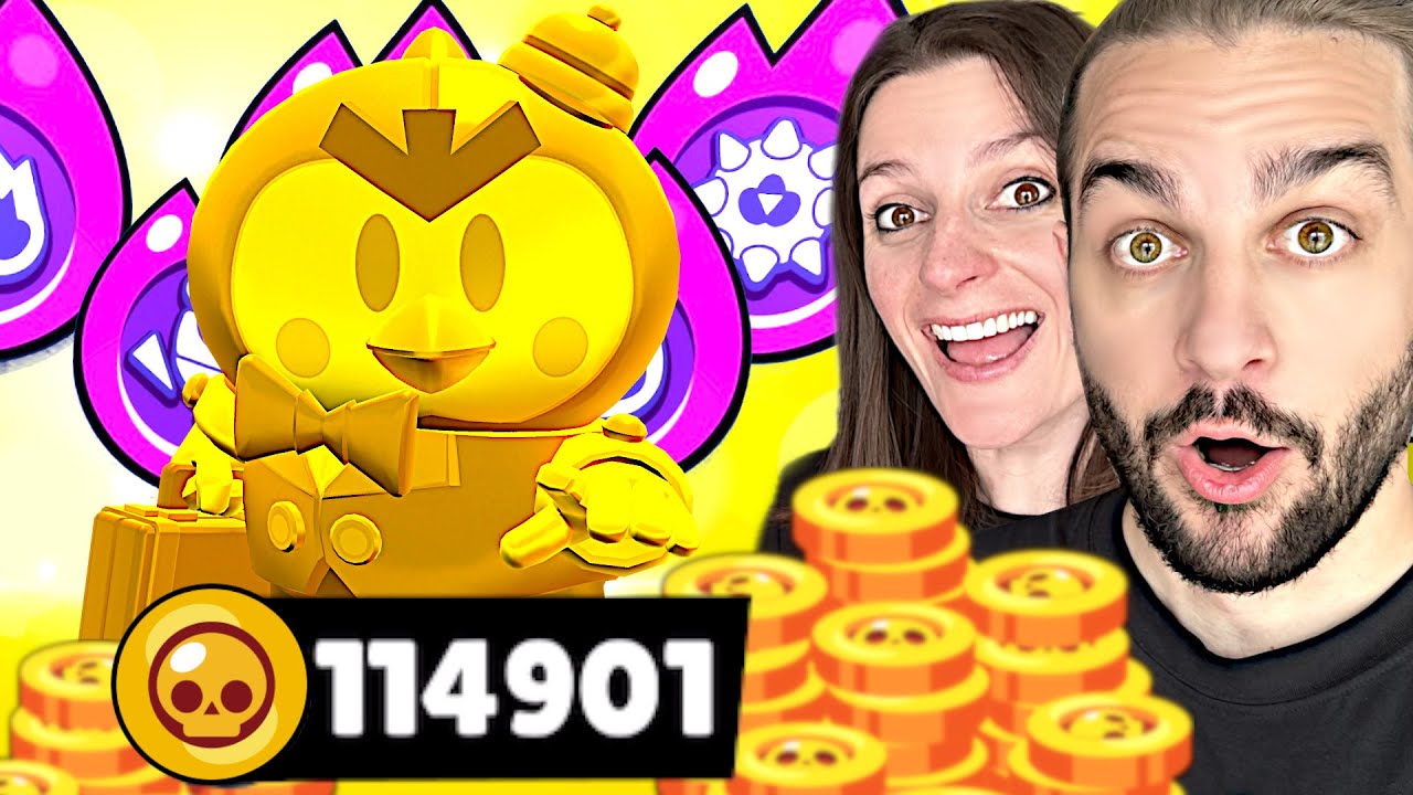 KIM ACHÈTE TOUT SUR BRAWL STARS ! ( Skin en OR et Hypercharge )