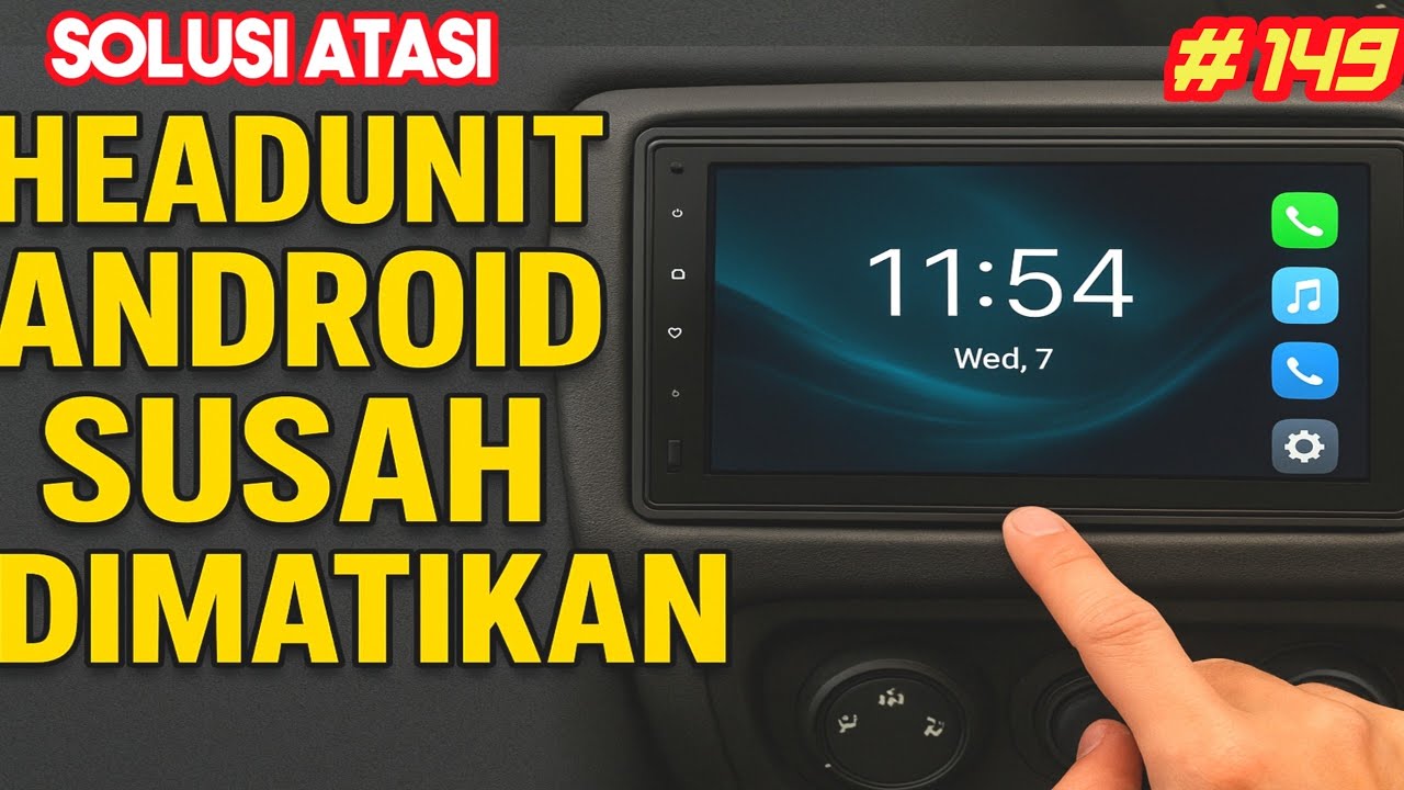 Solusi Mengatasi Headunit Android Tidak Bisa Di Matikan Saat Mobil Menyala..!!