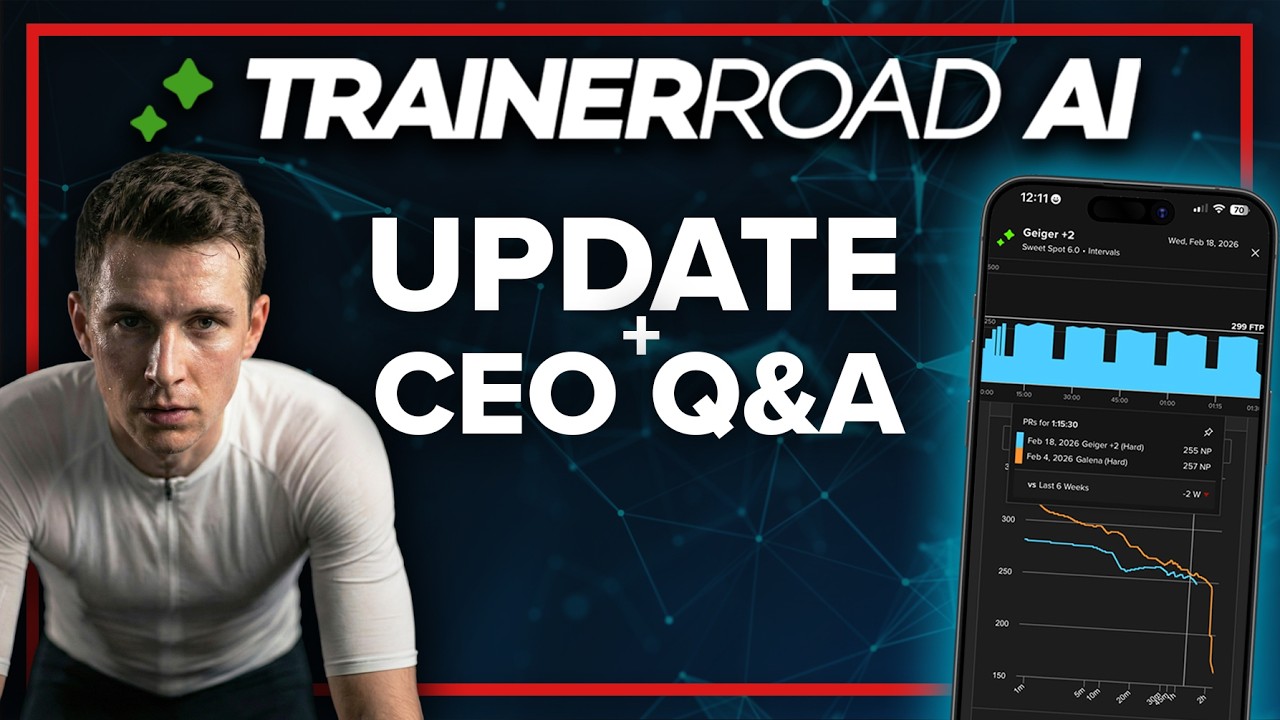HOW TRAINERROAD USES AI FOR CYCLISTS (Not what you think…) | Ask a Cycling Coach Podcast 573