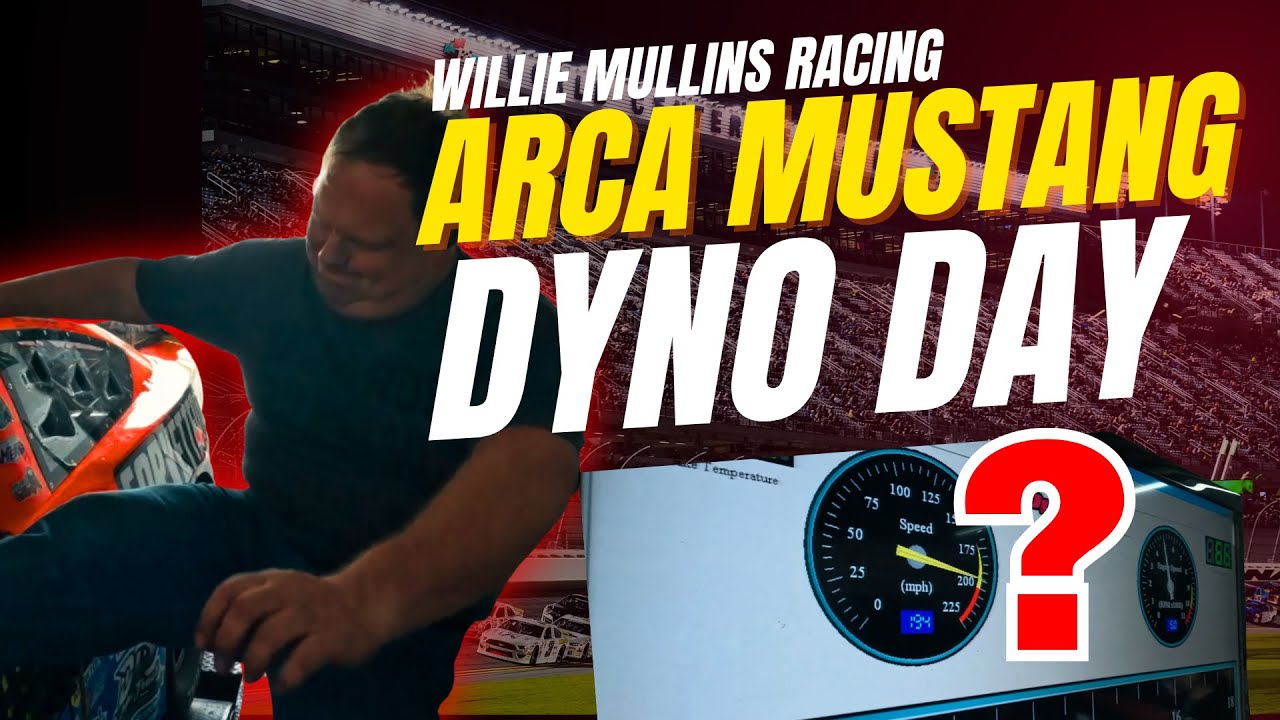 Guess the HORSEPOWER! Our ARCA Mustang Hits the Dyno (Daytona Prep)