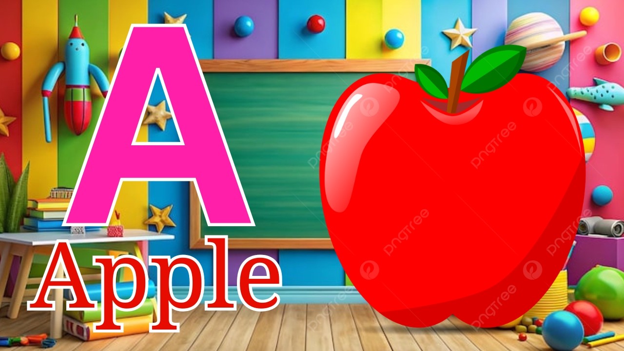 Phonics Song 2 with TWO Words in 3D - A For Airplane - ABC Alphabet | Nursery Rhymes & Kids Songs