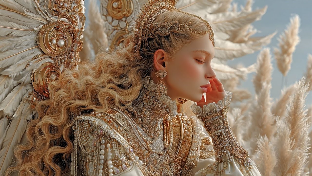 Heavenly Architecture | | Angels in a Glorious Celestial World