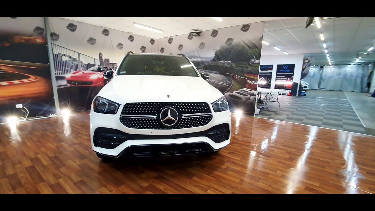 Mercedes GLE bezbarwna folia ochronna SunTek Ultra full body