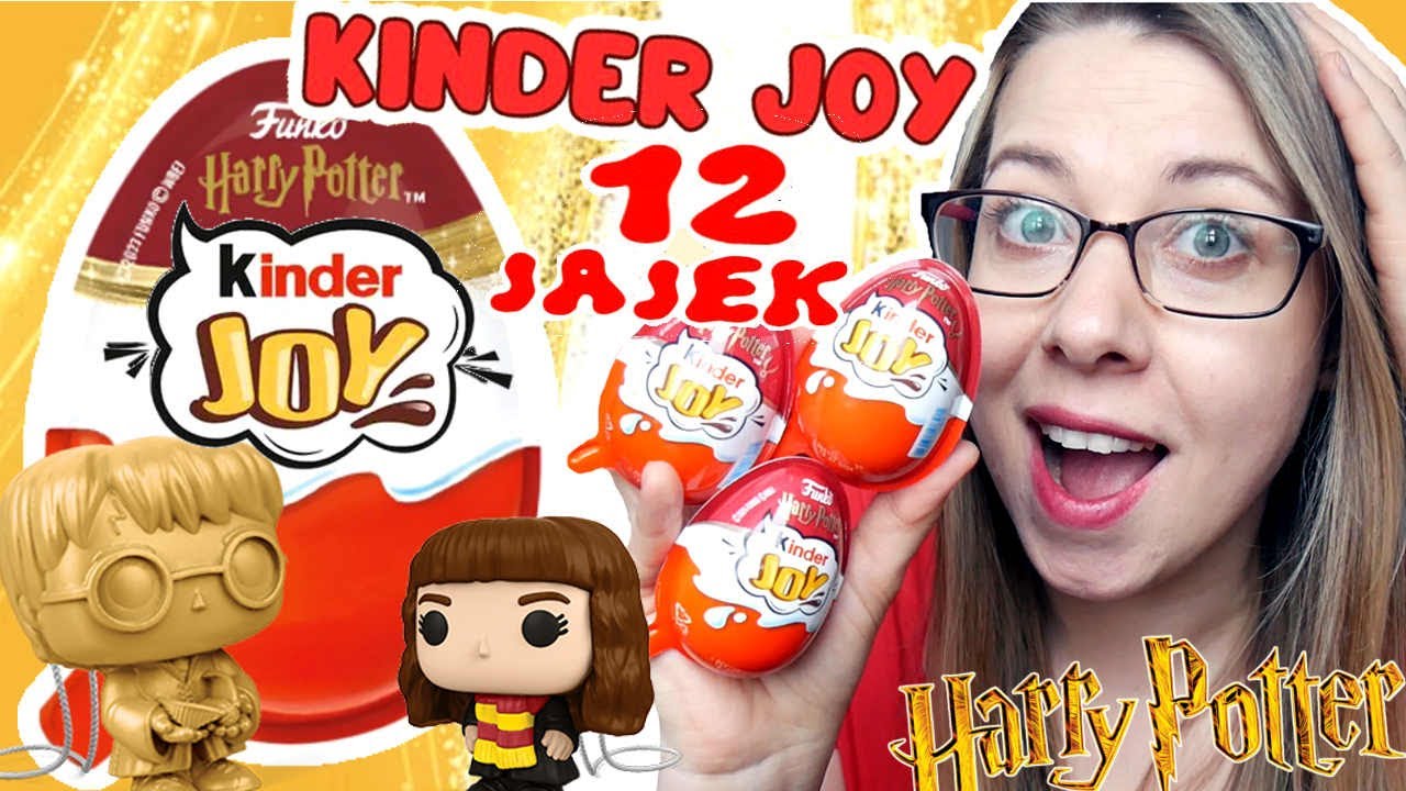 NOWE KINDER JOY HARRY POTTER QUIDDITCH *ZŁOTA FIGURKA* #kinderjoy #happypotter #kinder