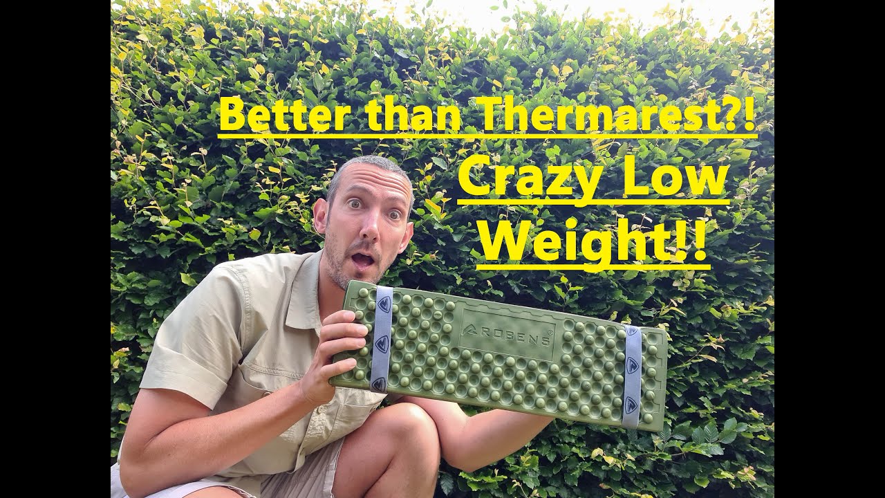 Лучше, чем Thermarest Z-Lite?! Сверхлёгкий спальный коврик Robens ZigZag Slumber из пеноматериала!