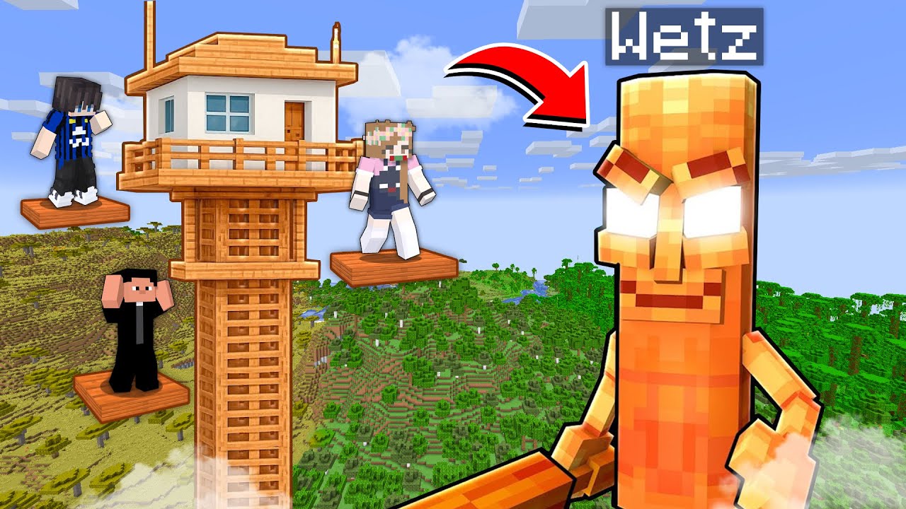 Pranking My Friends As TUNG TUNG TUNG SAHUR In Minecraft!