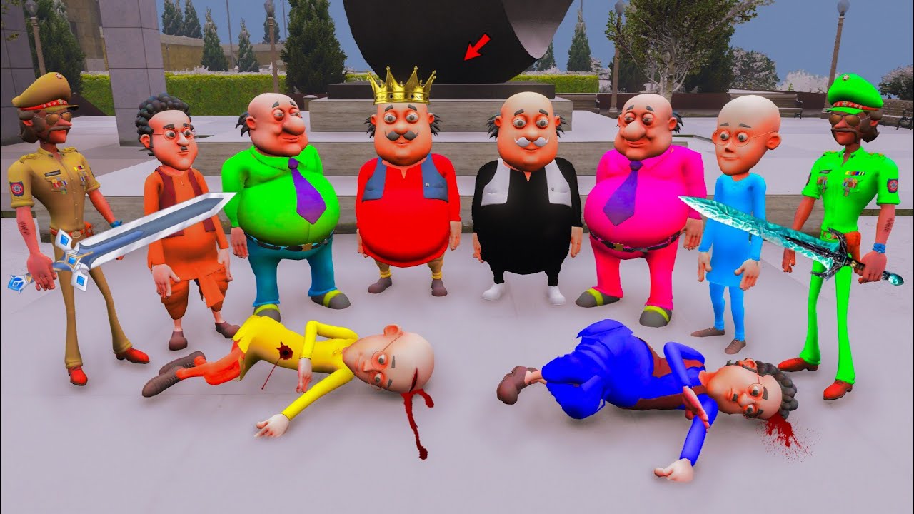 Real motu play hide and seek In GTA 5 amazing cartoon 🤫@F2FGta 