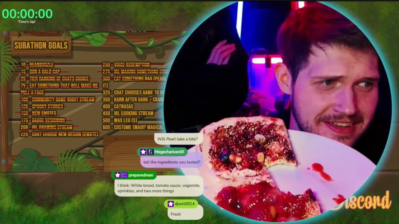 Karn eats a horrible sandwich ft. Pearl - A Karnasas Clip
