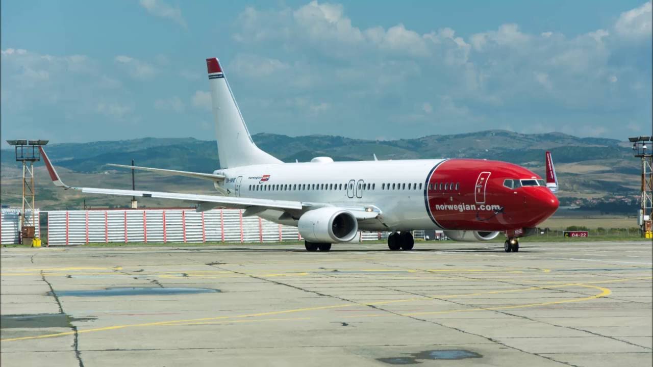 Norwegian Air Shuttle • Boeing 737-8JP • Gatwick to Oslo Gardermoen