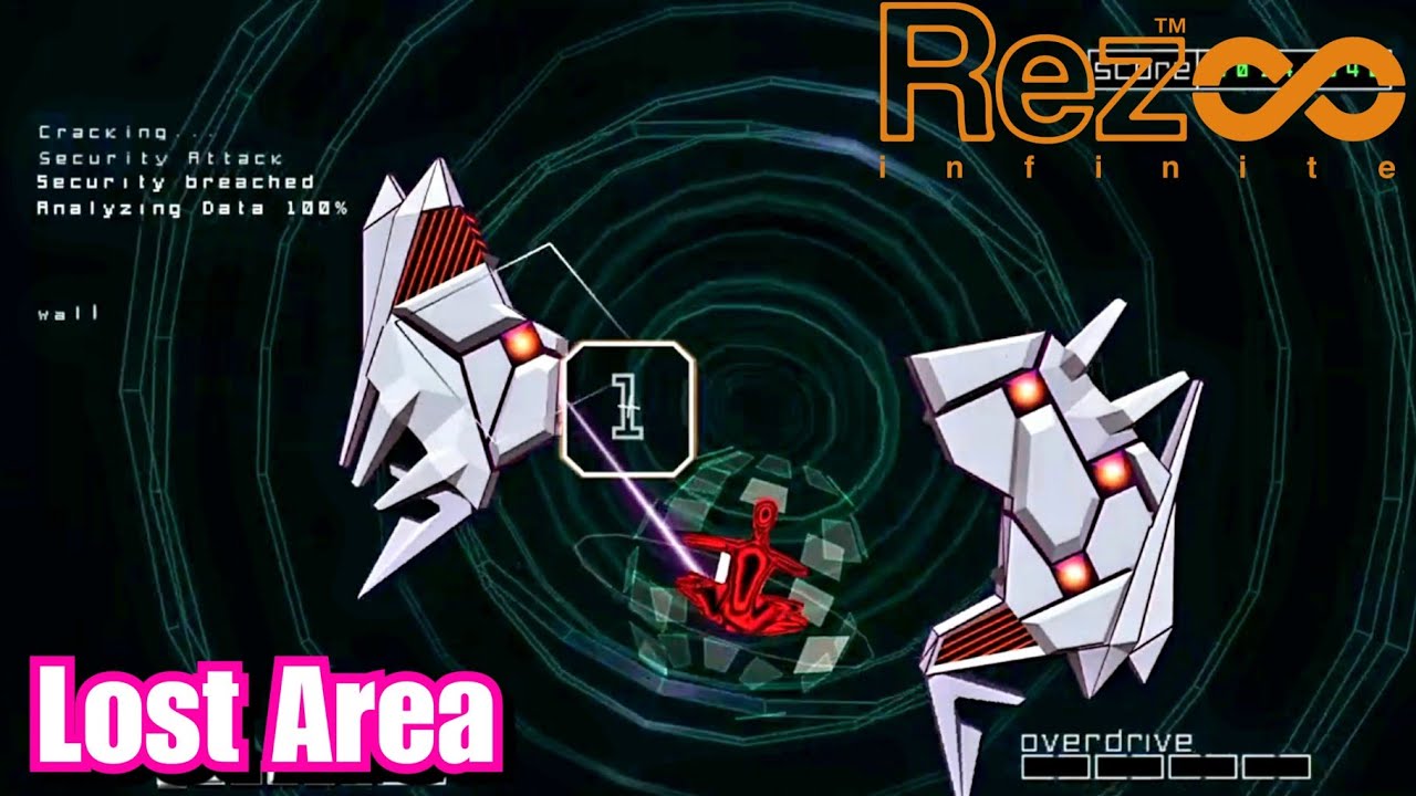 Rez Infinite - Lost Area Walkthrough (High Score)