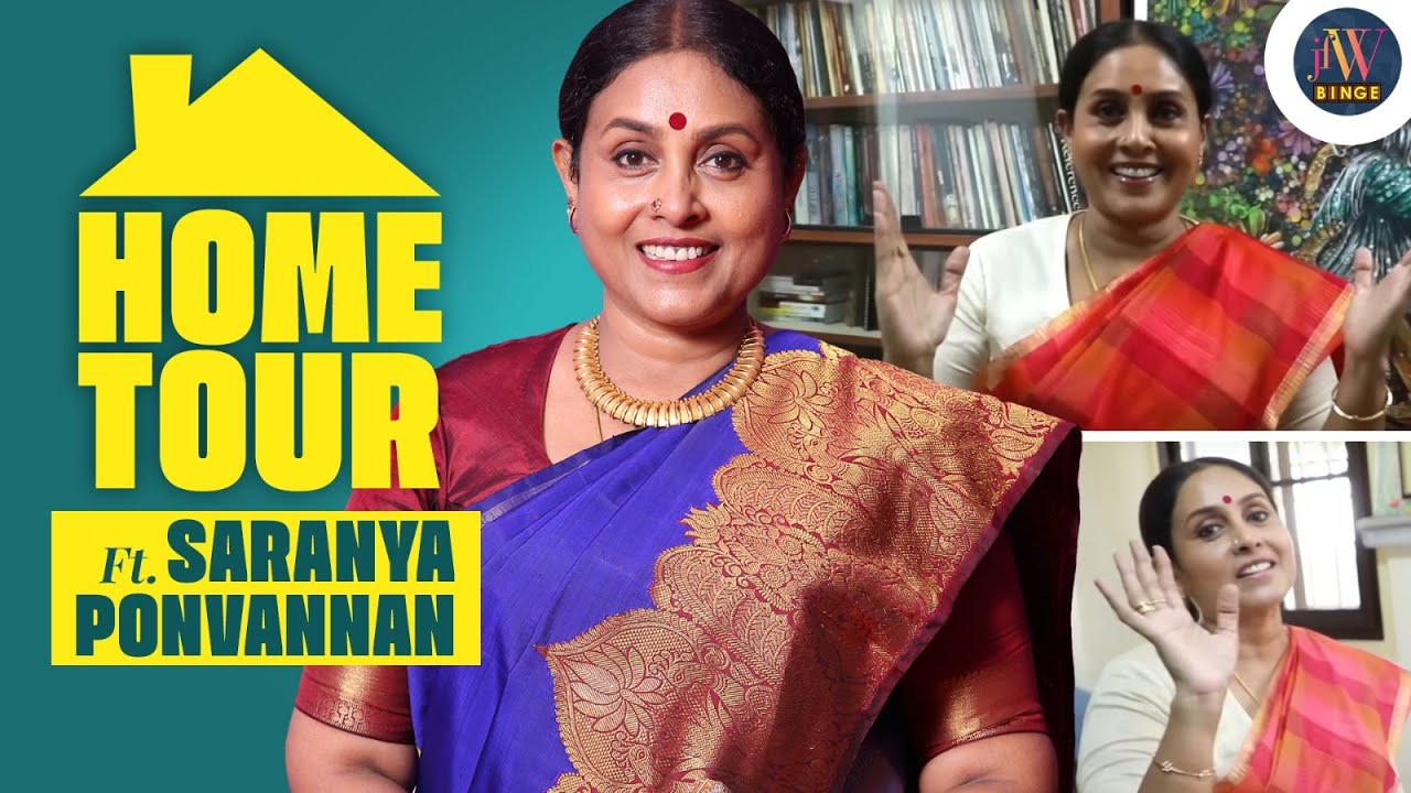Saranya Ponvannan Home Tour | All Religions Are Same For Us ❤️| JFW Binge