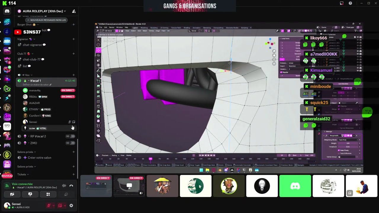 Cars on Zmodeler