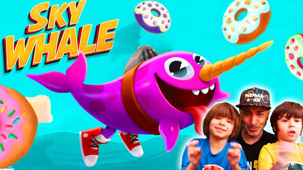Una BALLENA VOLADORA que come DONUTS?? DANI y EVAN en SKY WHALE