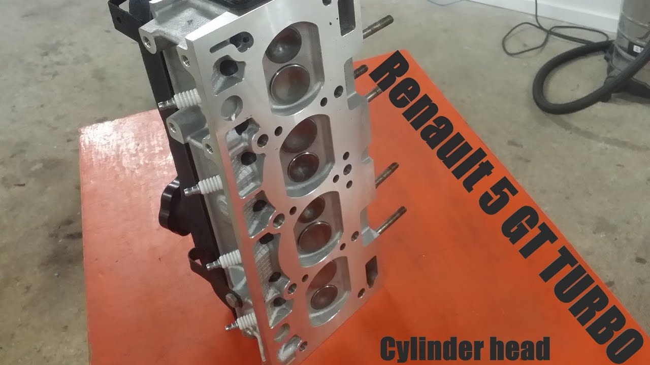 Renault 5 GT TURBO - Cylinder head assembly