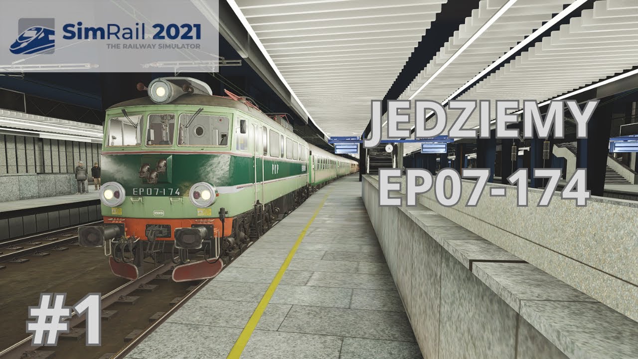 Prowadzę EP07 174     I#1I    Simrail The Railway Simulator