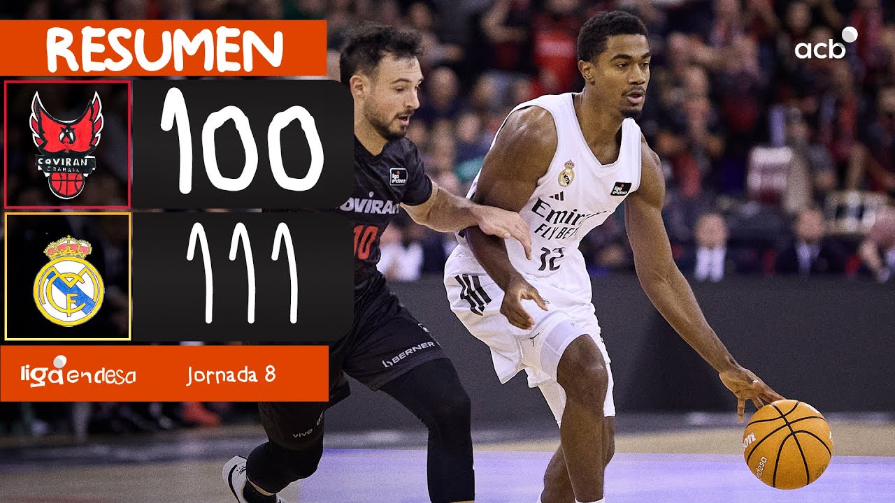 Coviran Granada - Real Madrid(100-111) RESUMEN | Liga Endesa 2025-26