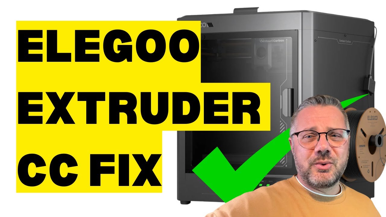 Elegoo Centauri Carbon Not Extruding SOLUTION/FIX ✅