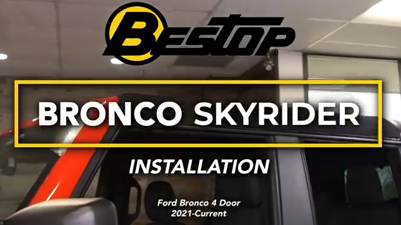 Bronco Skyrider Installation Walkthrough