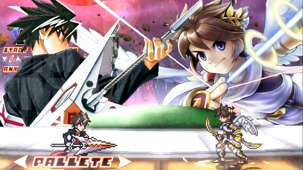 Dos randoms peleando por ver a quien lo conocen menos! - Kazuki vs Pit || [MUGEN JUS]