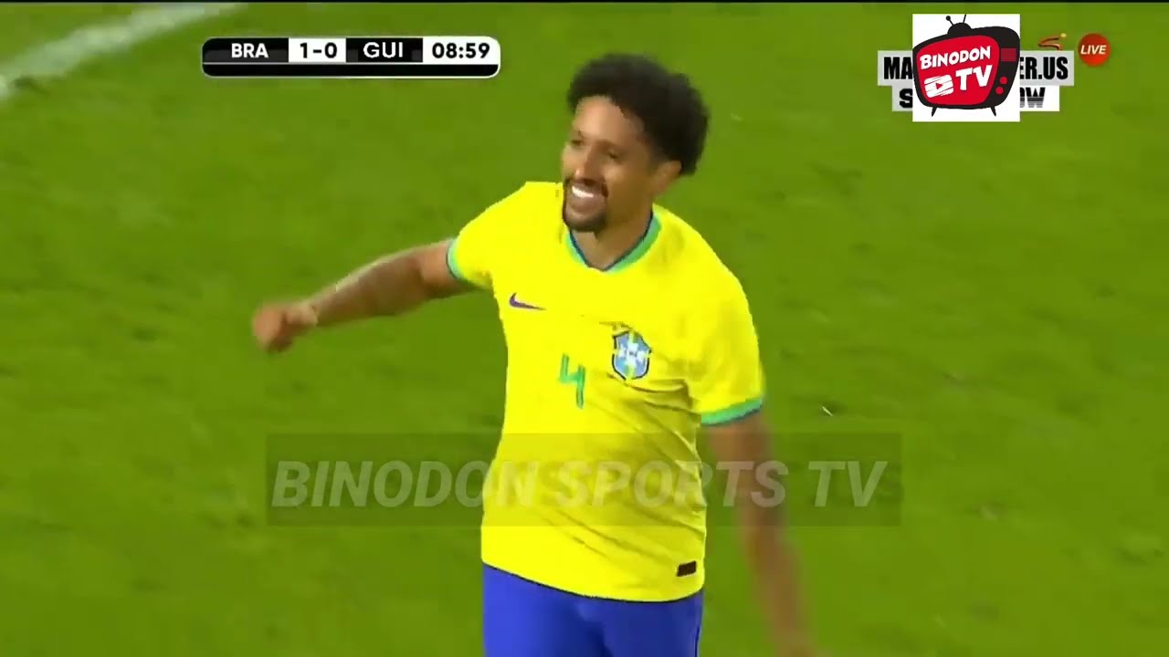 BRAZIL VS GUINEA | [ 4-1 ] ALL GOAL AND EXTENDED HIGHLIGHTS 2023