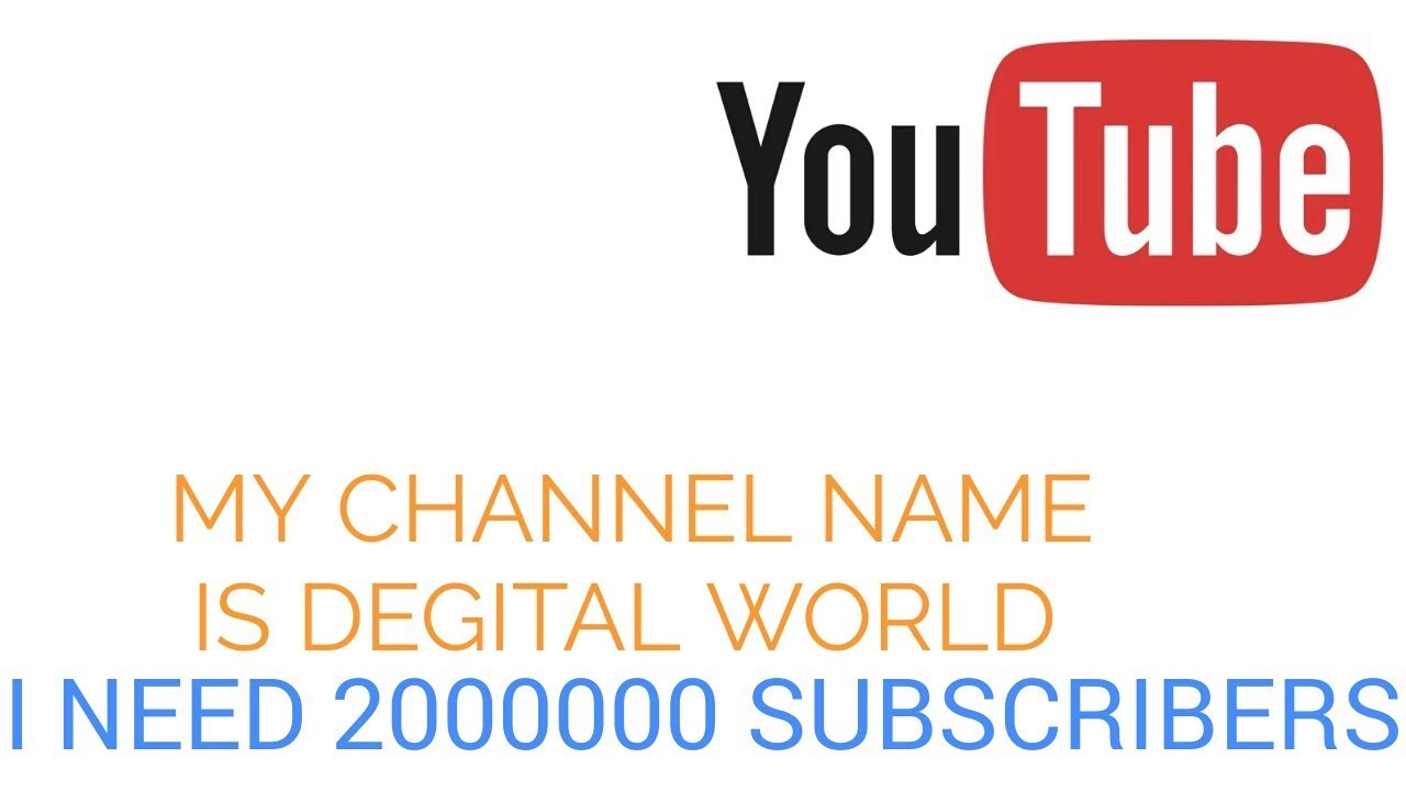 Degital world - Algorithmic Boost Request - 2000000  #YTBoostRequest