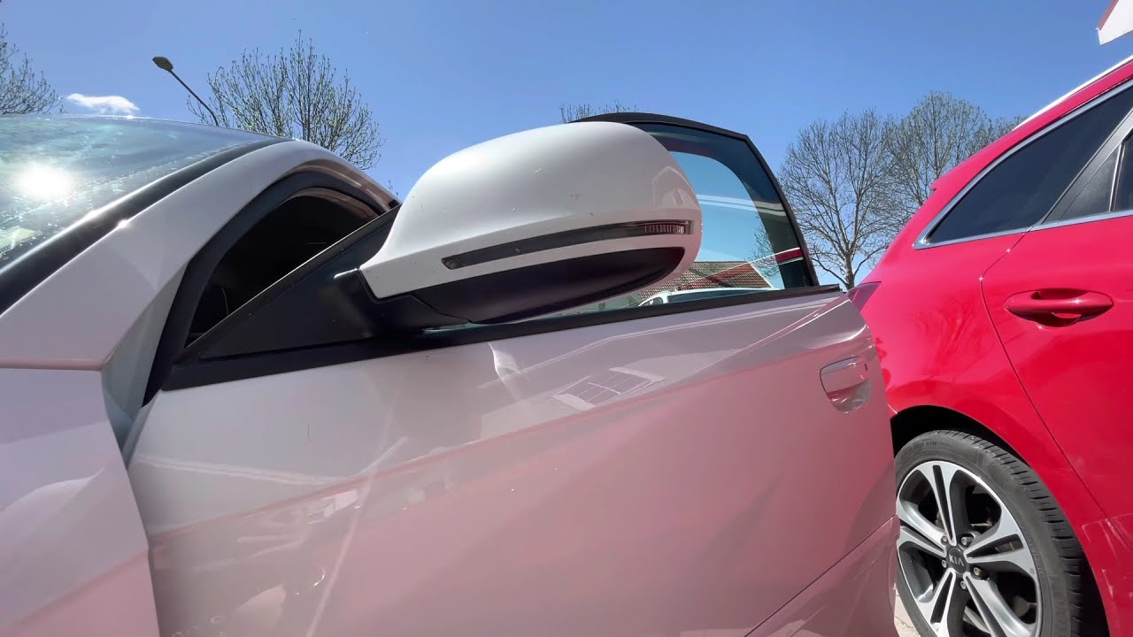 Audi A3 8P 2010 wing mirrror +dynamics lights diy